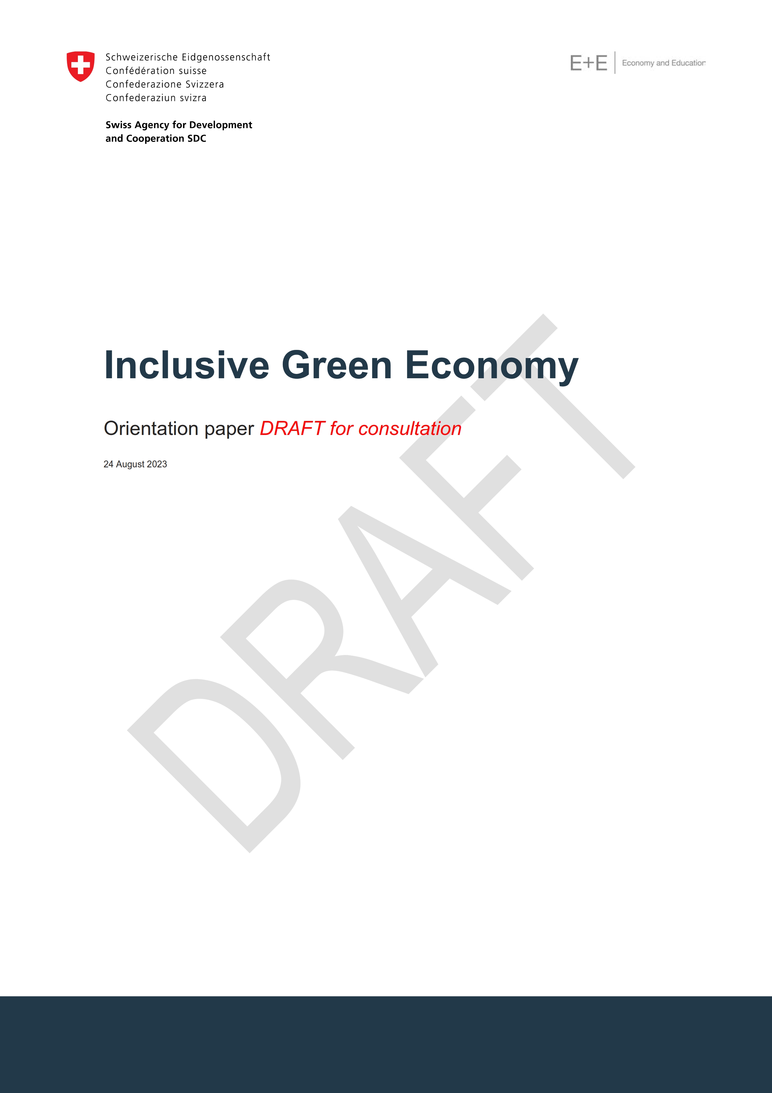 Inclusive Green Economy